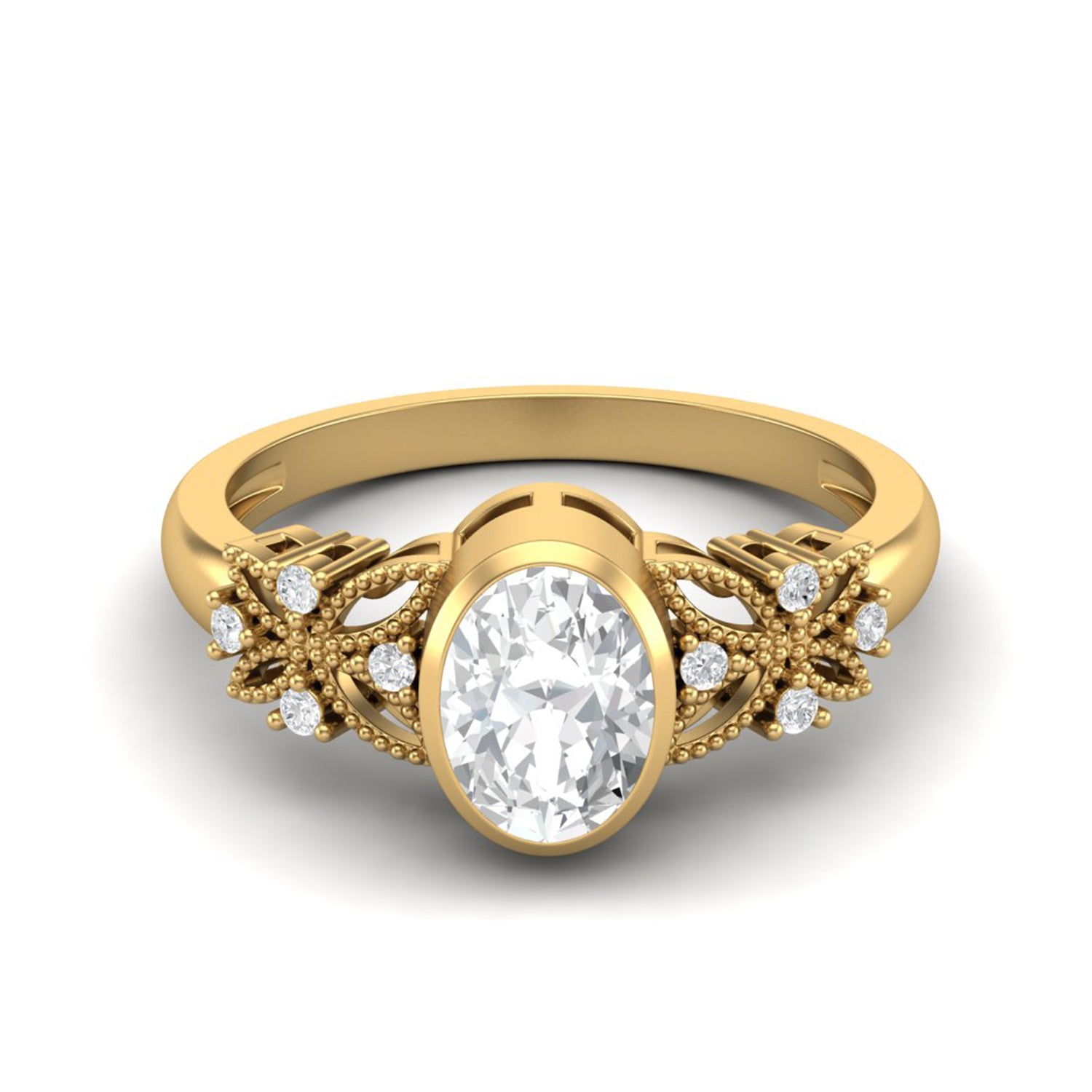 Moissanite Ring