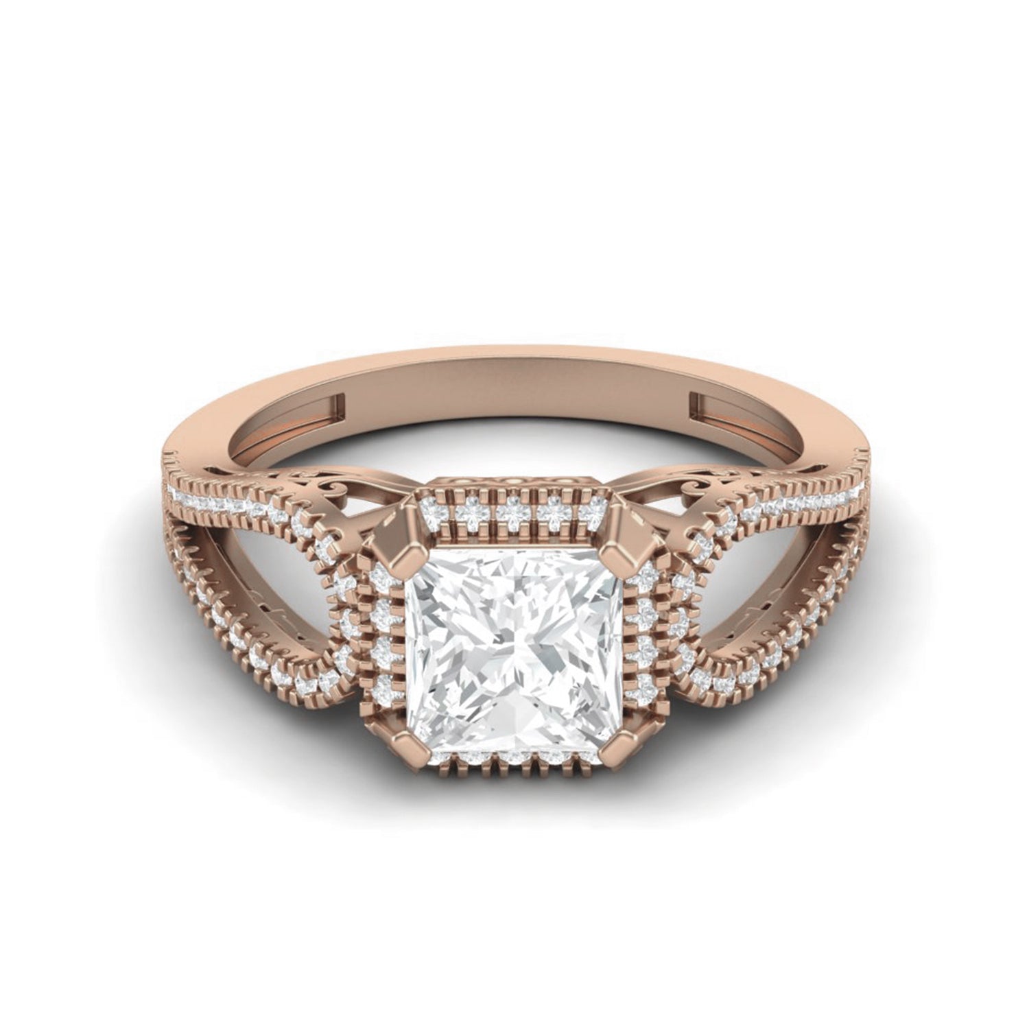 Moissanite Ring