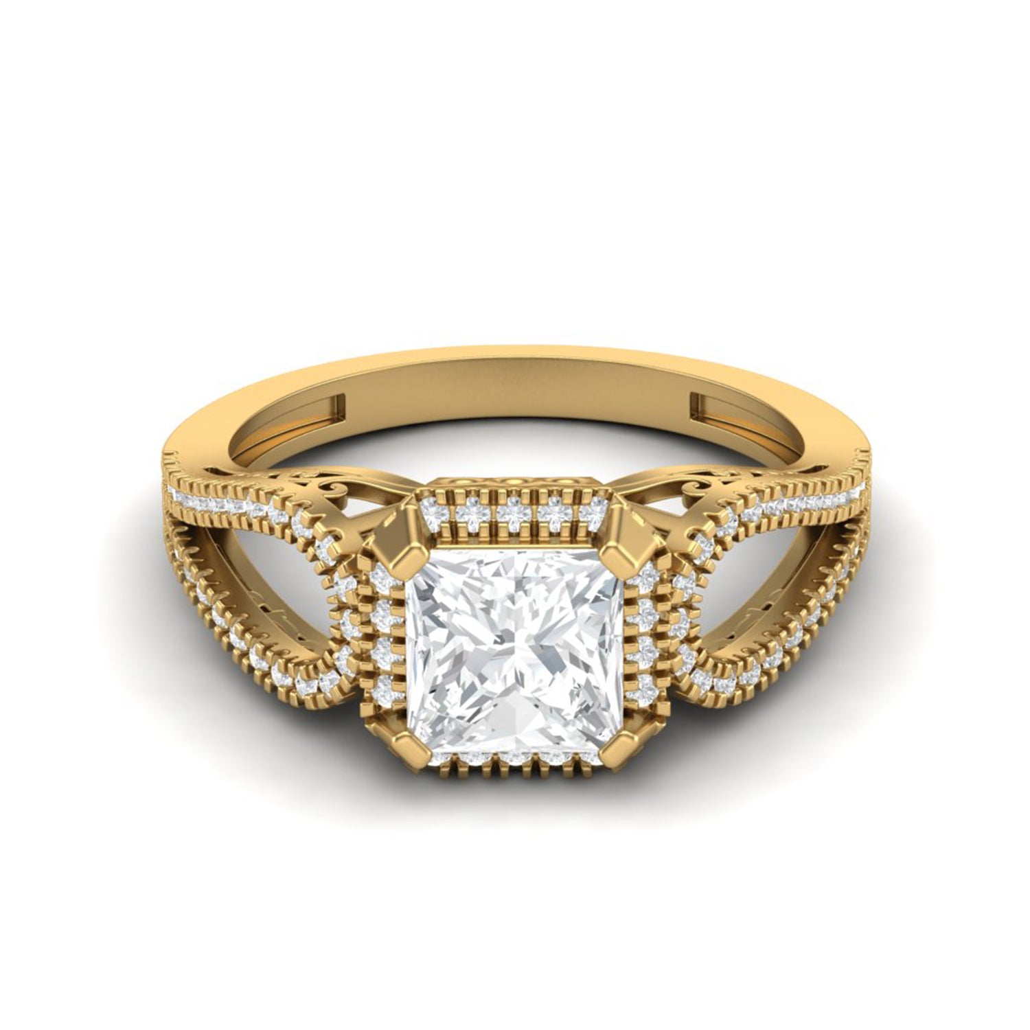 Moissanite Ring