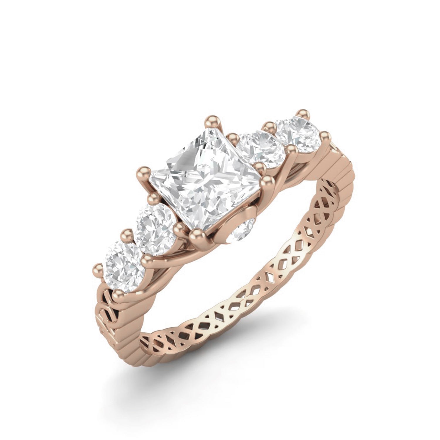 Moissanite Ring