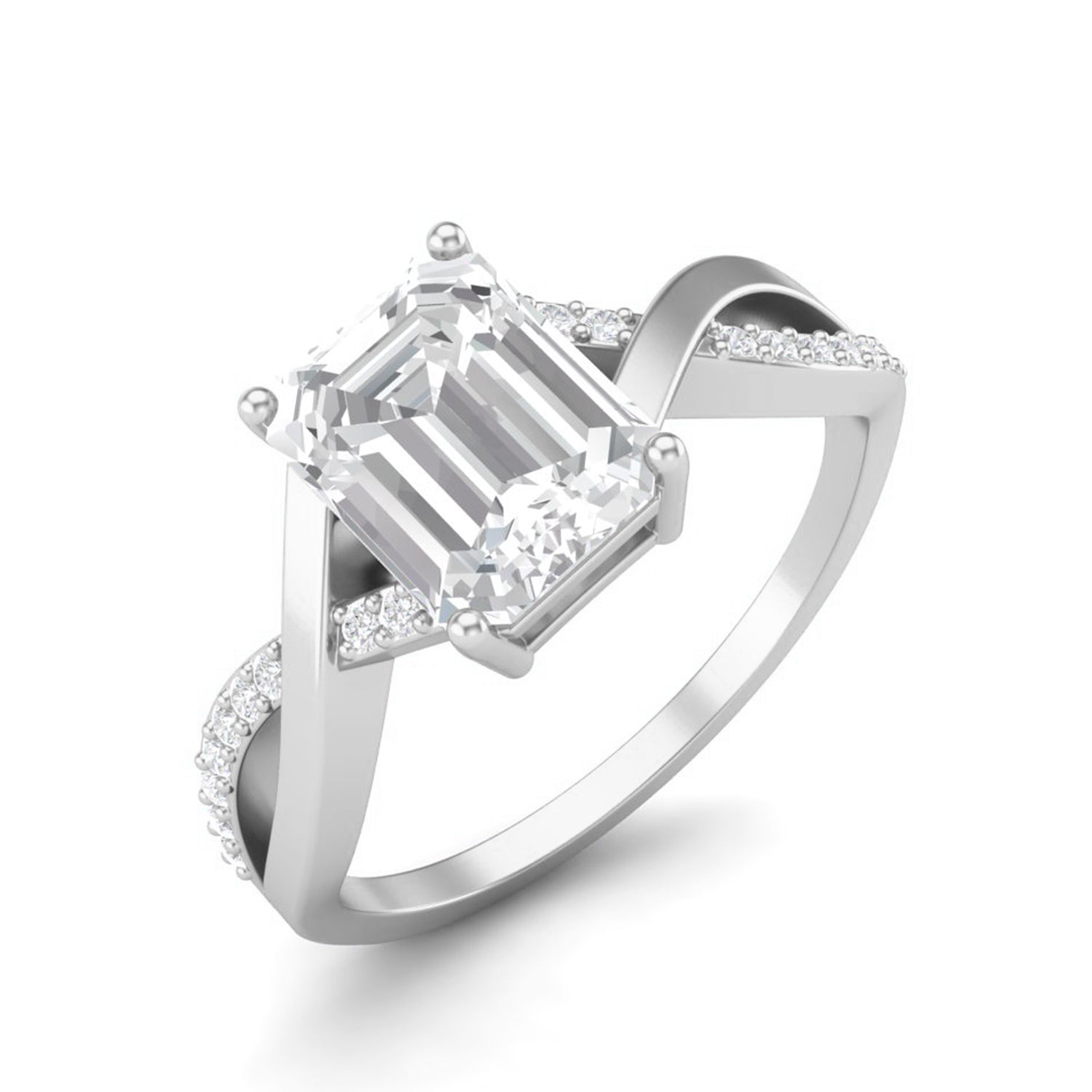 Moissanite Ring