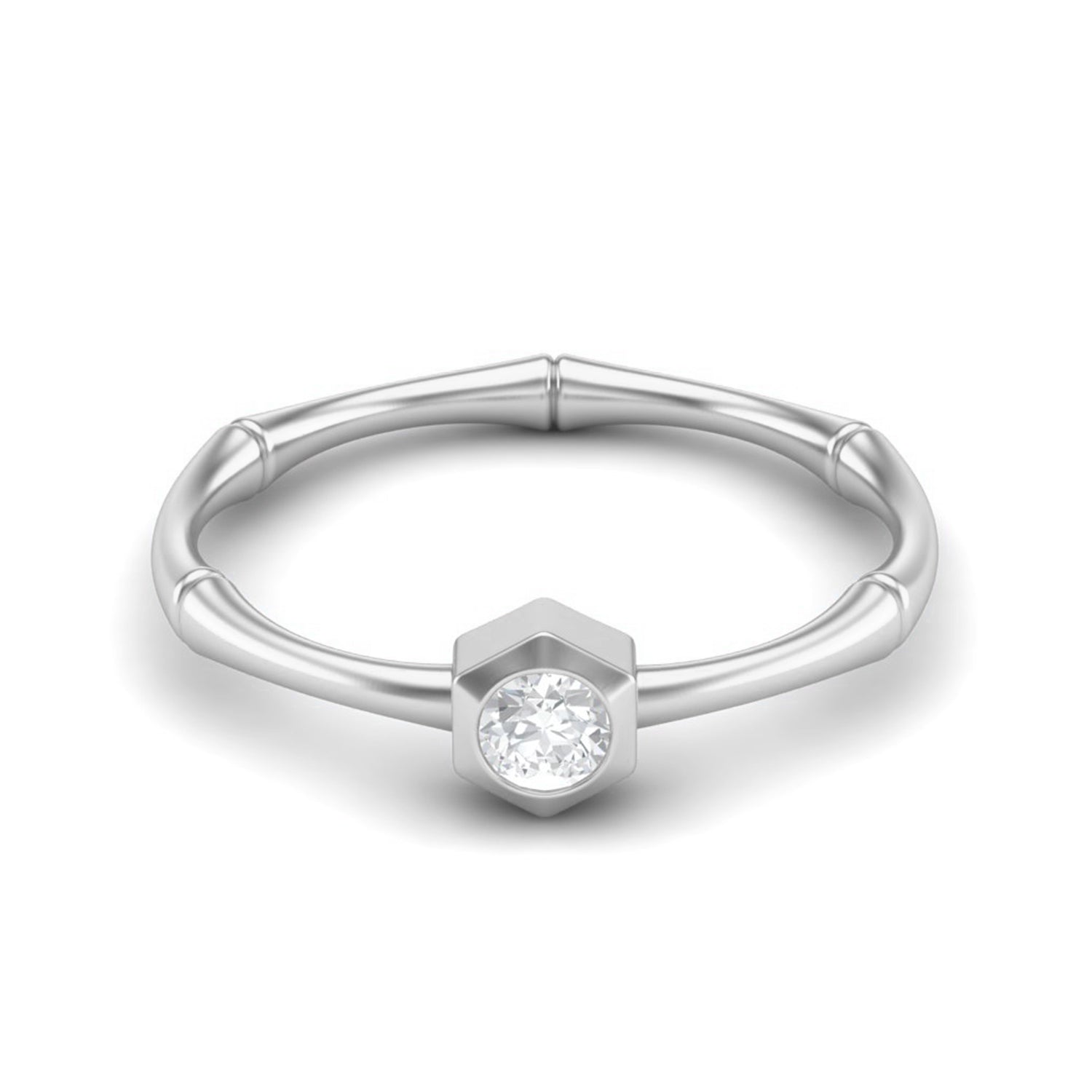 Moissanite Ring