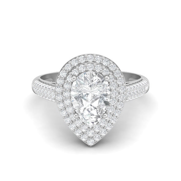 Moissanite Ring