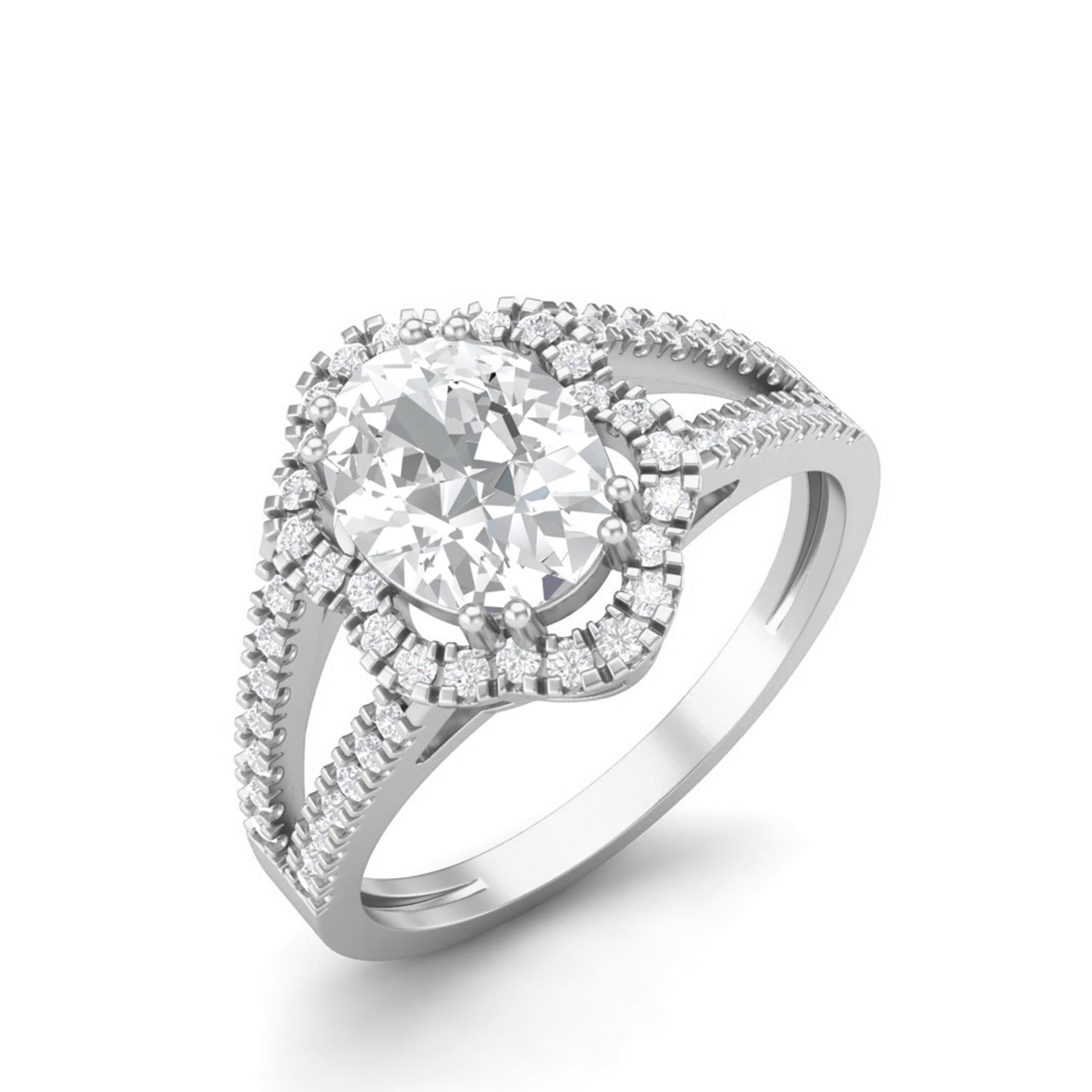 Moissanite Ring
