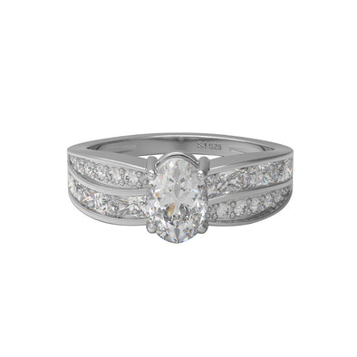 Moissanite Ring