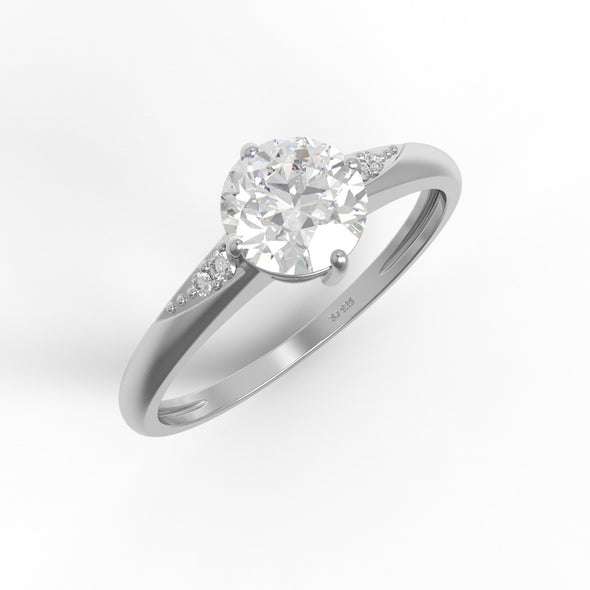 Moissanite Ring