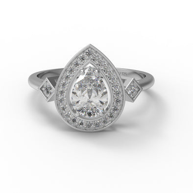 Moissanite Ring