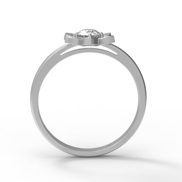 Moissanite Ring