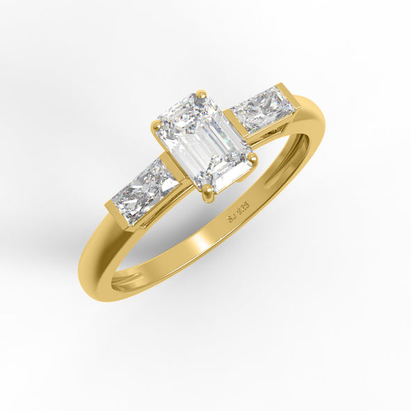 Moissanite Ring