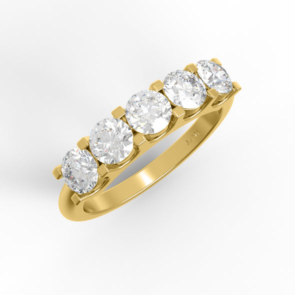 Moissanite Ring