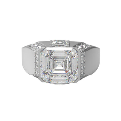 Moissanite Ring