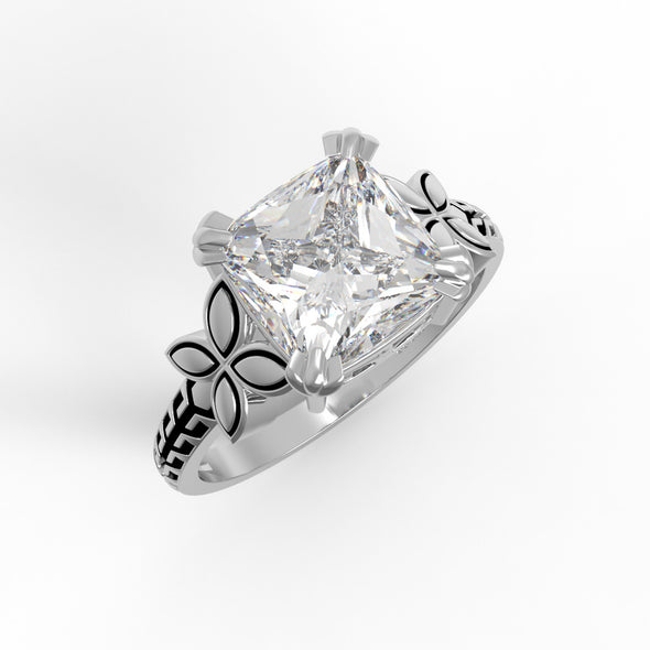 Moissanite Ring