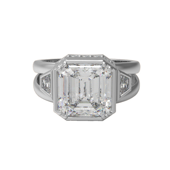 Moissanite Ring