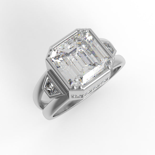 Moissanite Ring