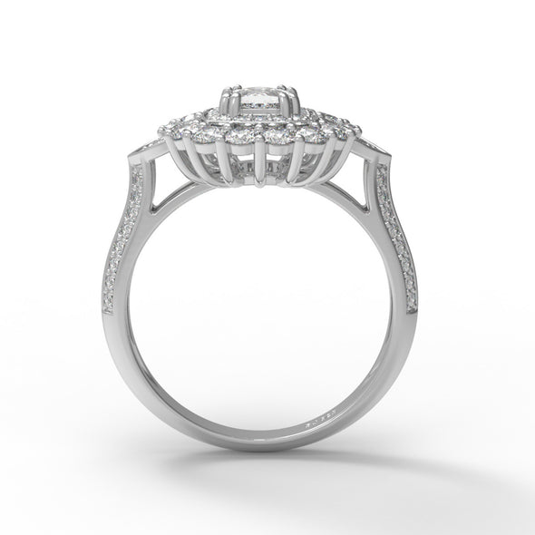 Moissanite Ring