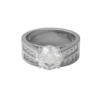 Moissanite Ring