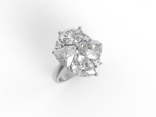 Moissanite Ring