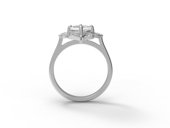 Moissanite Ring