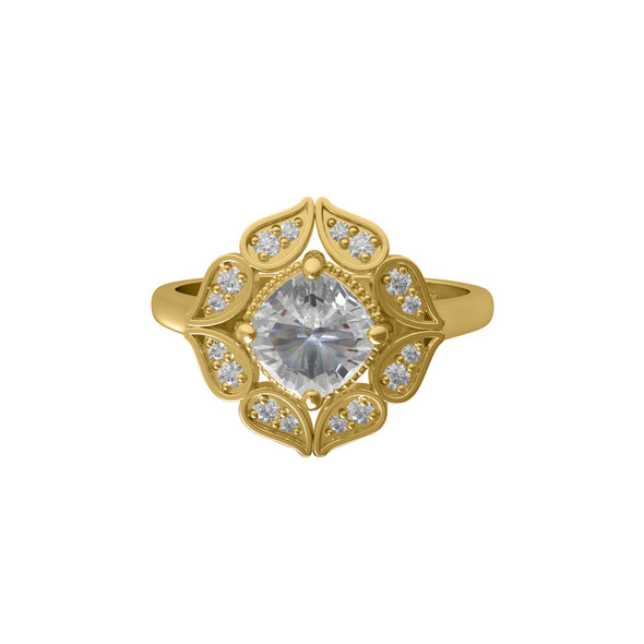 Moissanite Ring