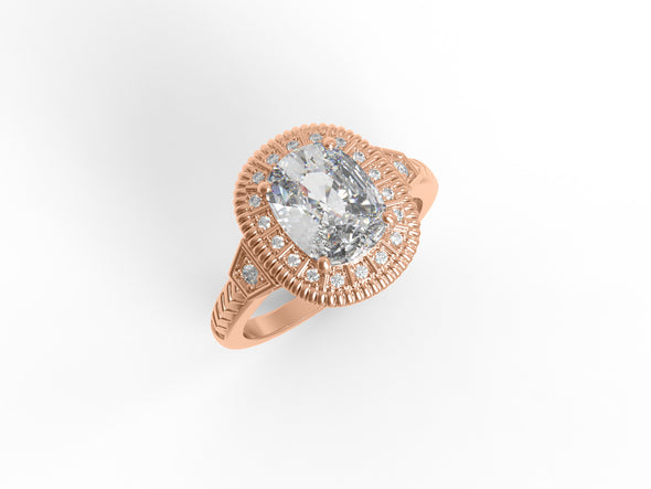 Moissanite Ring