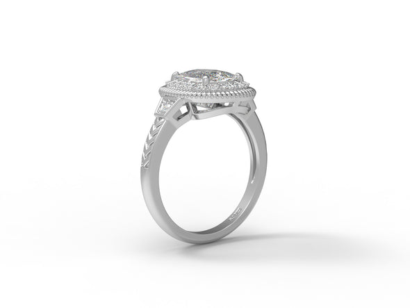 Moissanite Ring