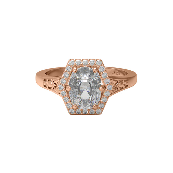 Moissanite Ring