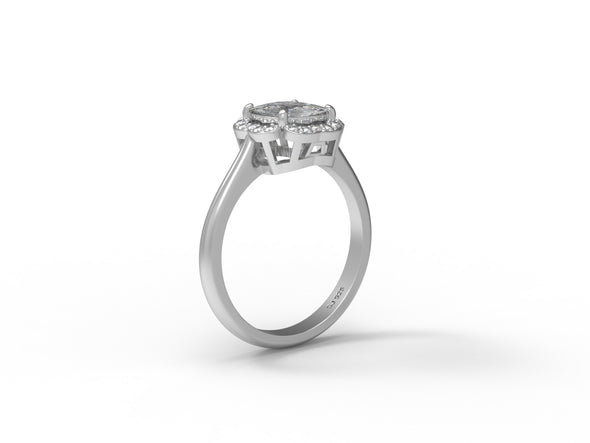 Moissanite Ring