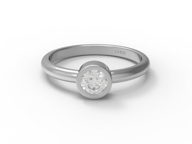 Moissanite Ring