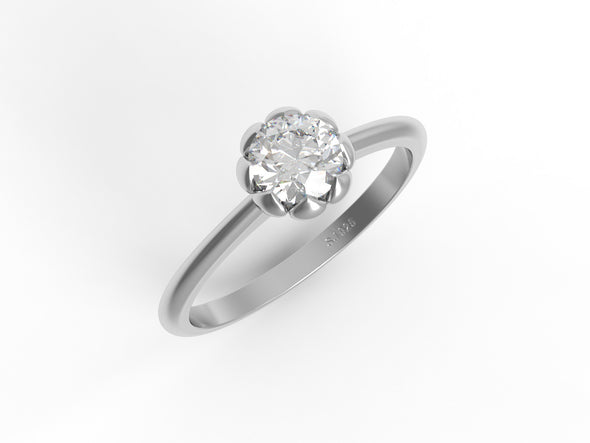 Moissanite Ring