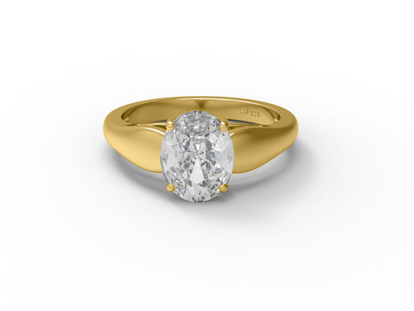 Moissanite Ring