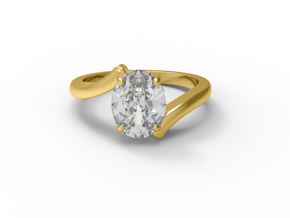 Moissanite Ring