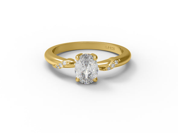 Moissanite Ring