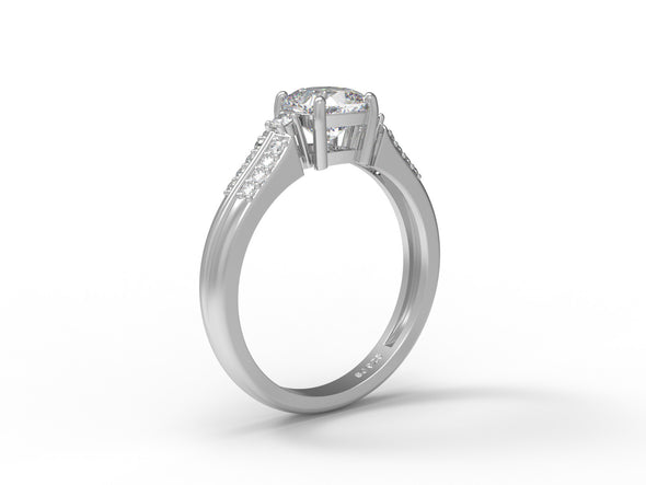 Moissanite Ring