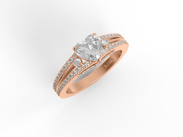 Moissanite Ring