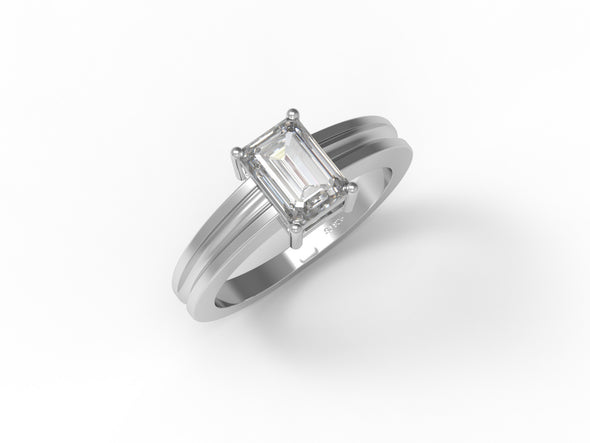 Moissanite Ring