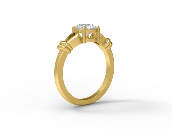 Moissanite Ring