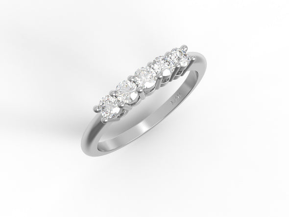 Moissanite Ring