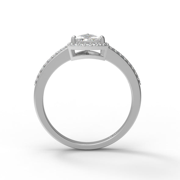 Moissanite Ring