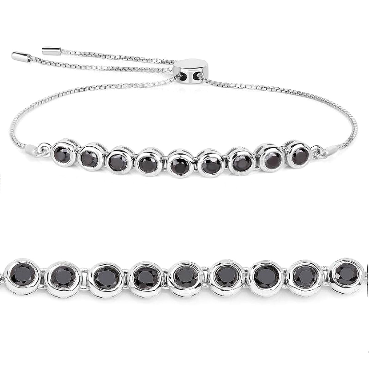 Black Spinel Bracelets