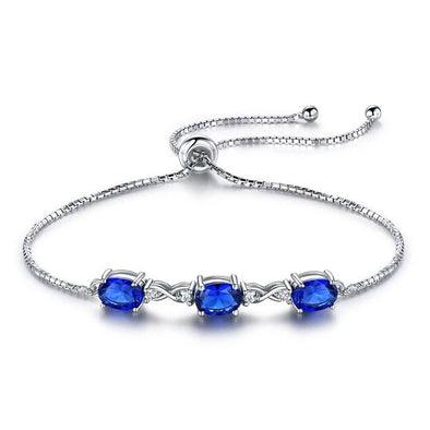 Blue Cz Bracelets