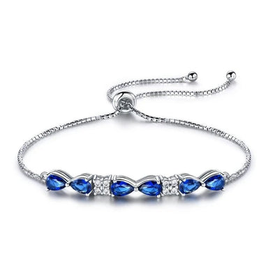 Blue Cz Bracelets