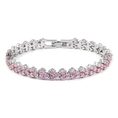 Pink Cz Bracelets