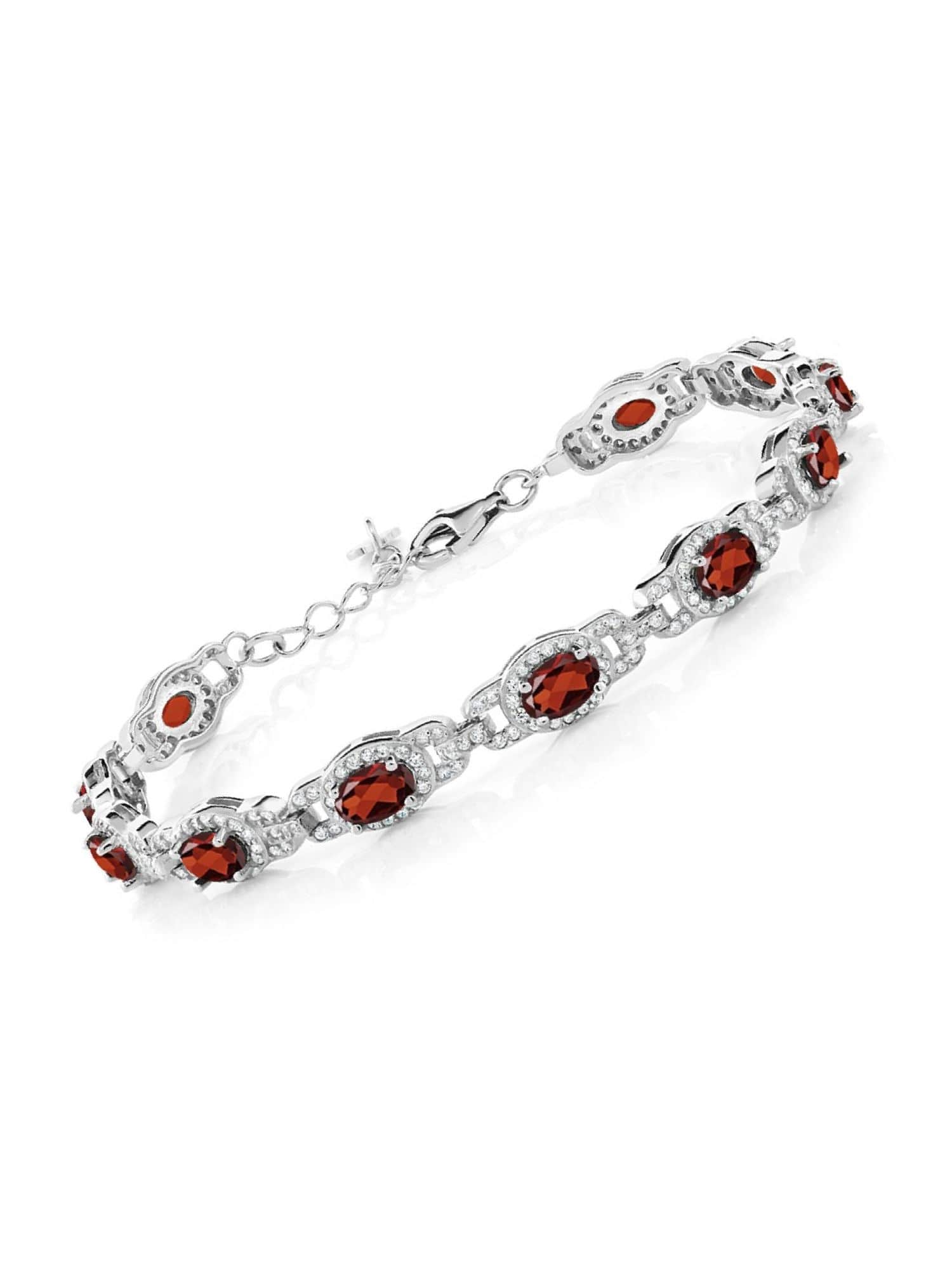 Buy The Cosmic Connect Natural Red Garnet 8mm Healing Bracelet for Positive  Energy, Divine Love & Trust Online at Best Prices in India - JioMart.