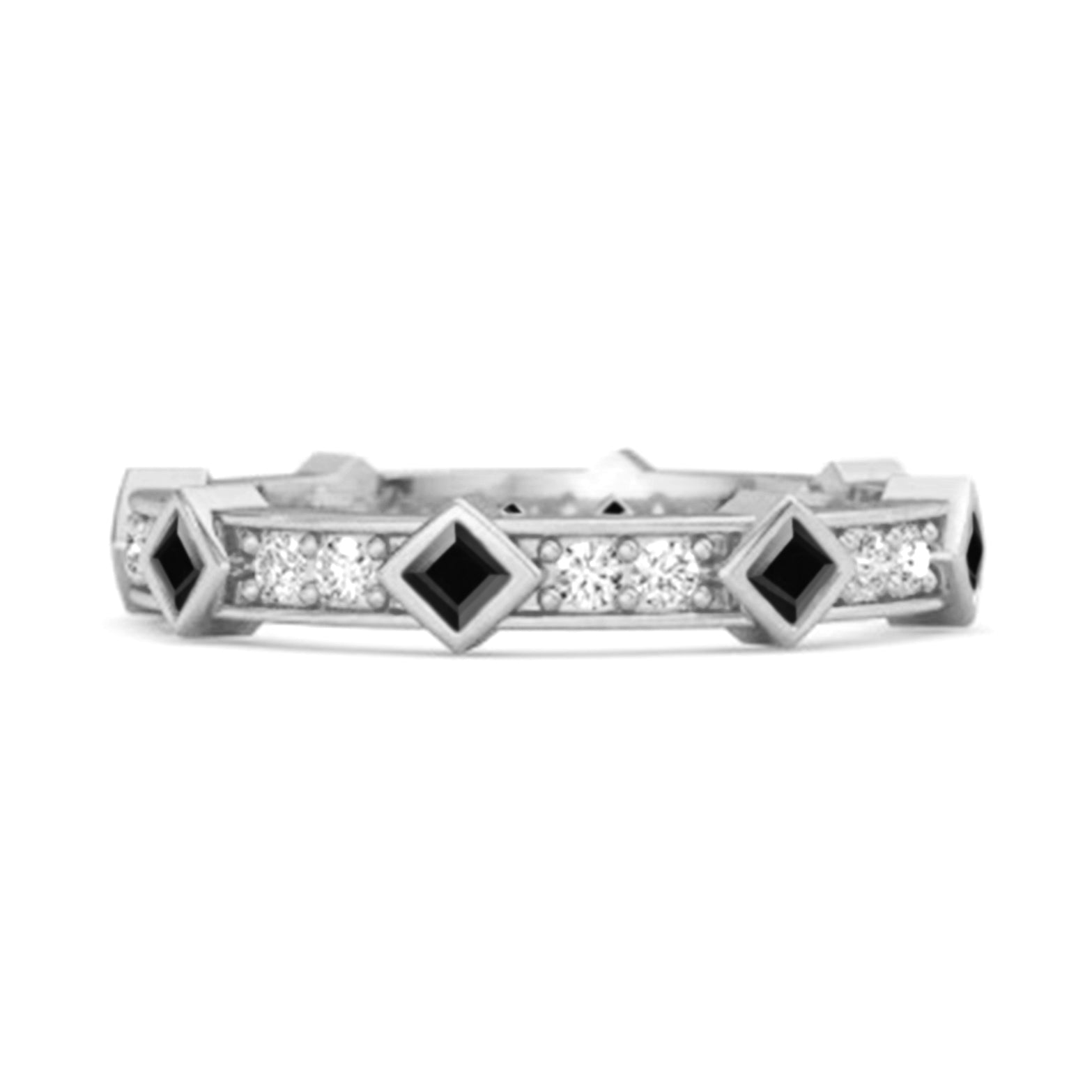 Black Spinel ring