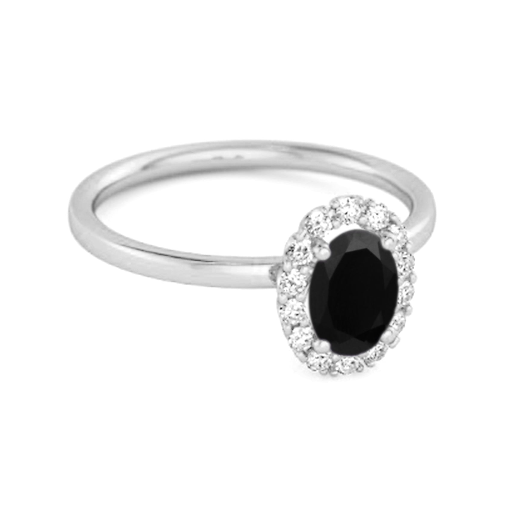 Black Spinel ring