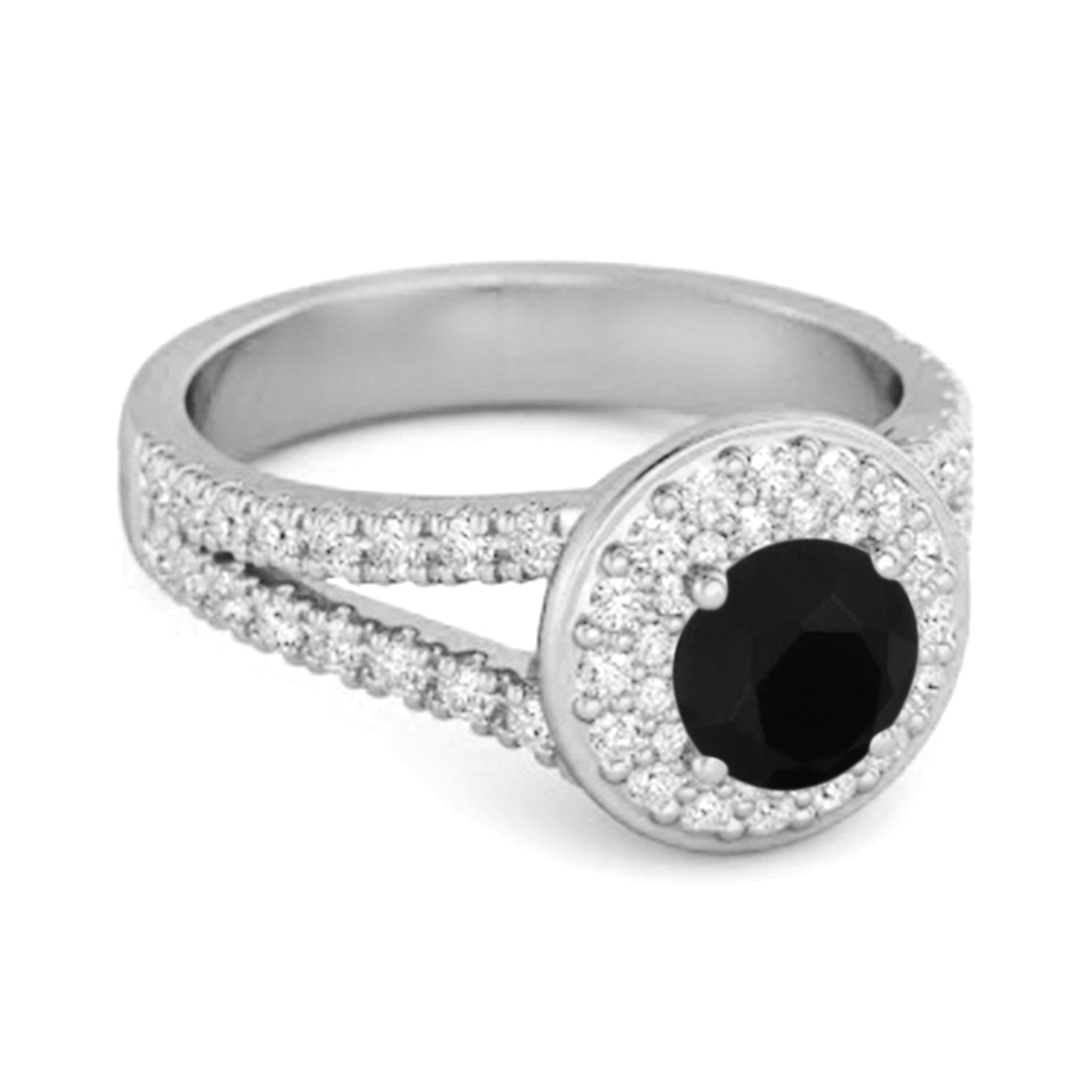 Black Spinel ring