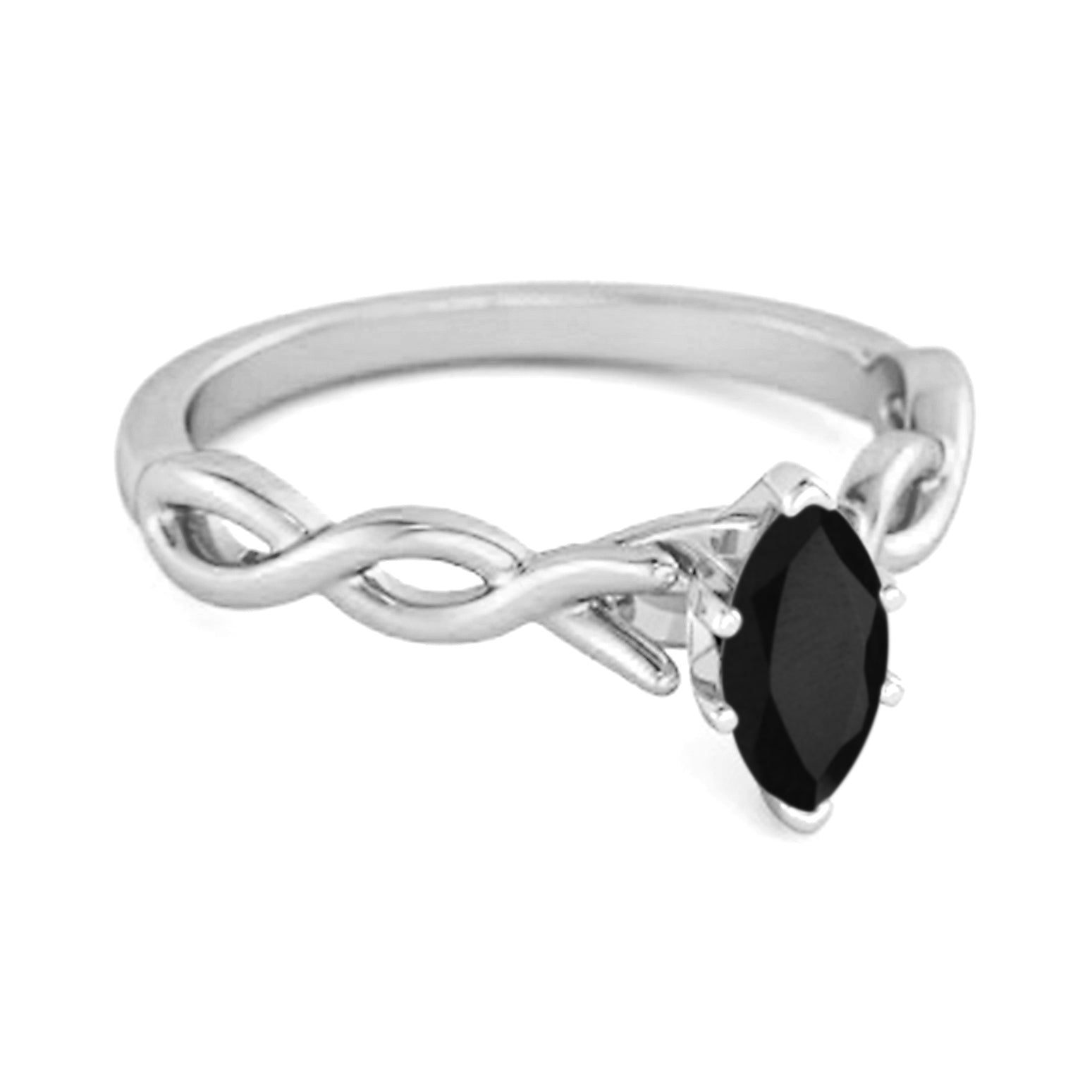 Black Spinel ring