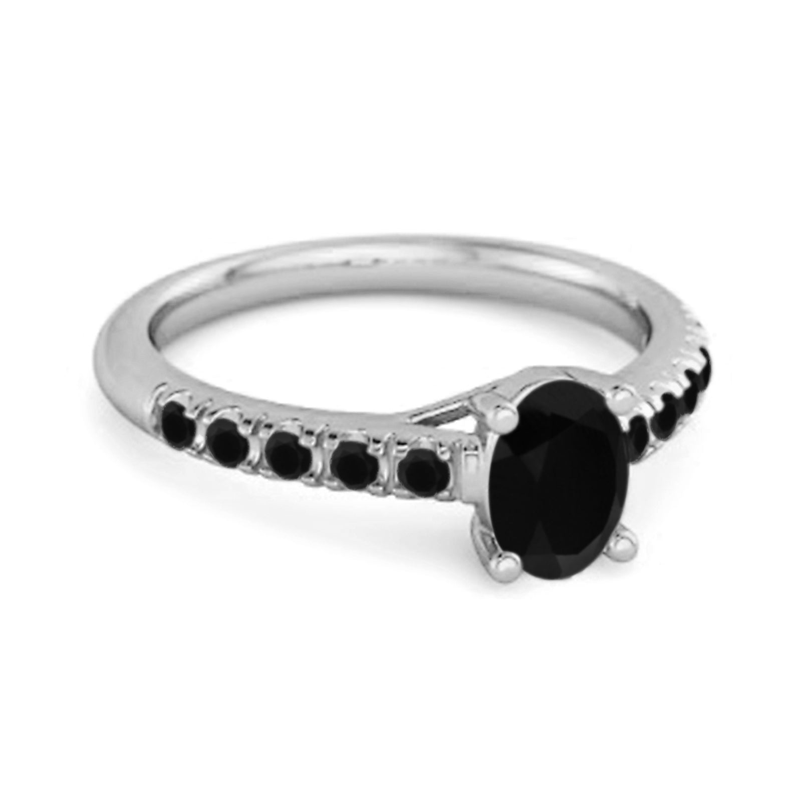 Black Spinel ring