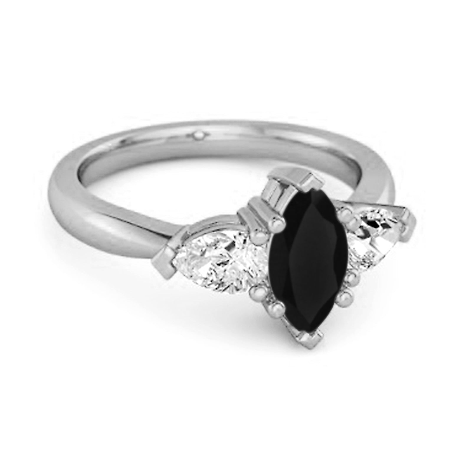 Black Spinel ring