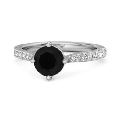 Black Spinel ring